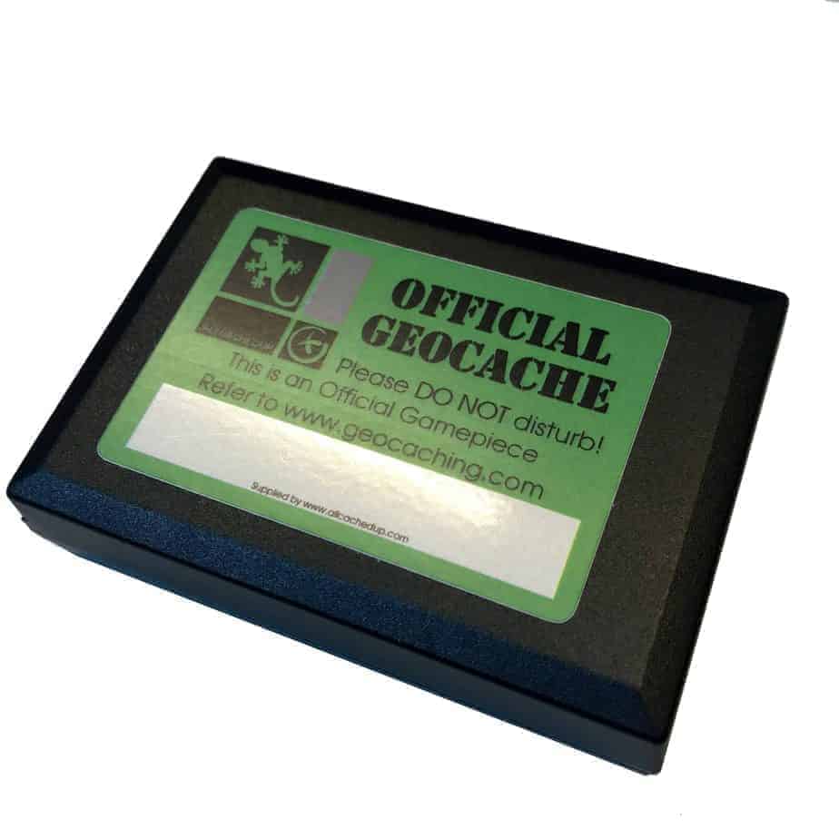 official Geocaching magnetic box Versteck magnetische Dose 