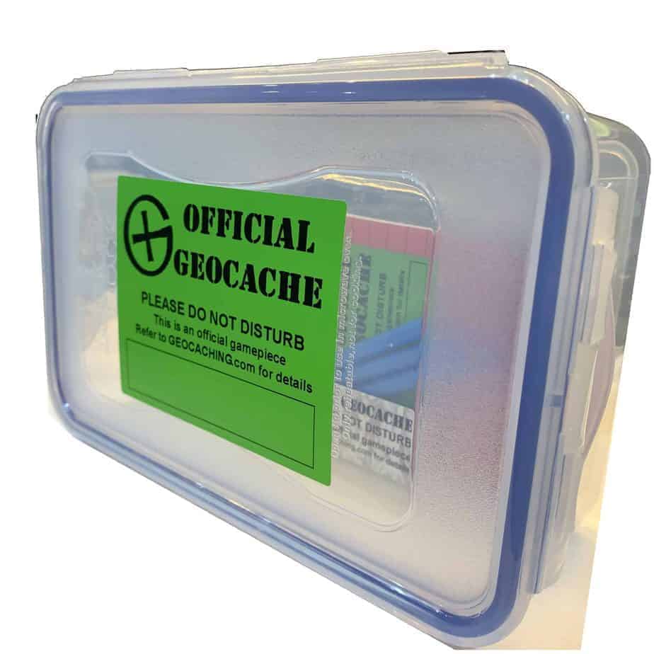 Waterproof Airtight Tough Geocache Container Four Lock Points 100%  Waterproof - AllCachedUp Geocaching Shop UK