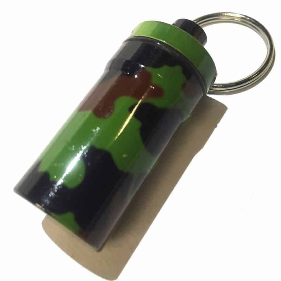 Geocaching Bison Tube Micro ONE!! WATERPROOF Geocache ROCK Very Sneaky Cache 