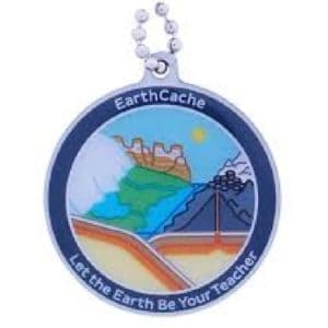 EarthCache™ Travel Tag (Travel Bug) For Geocaching Trackable - Earth Cache