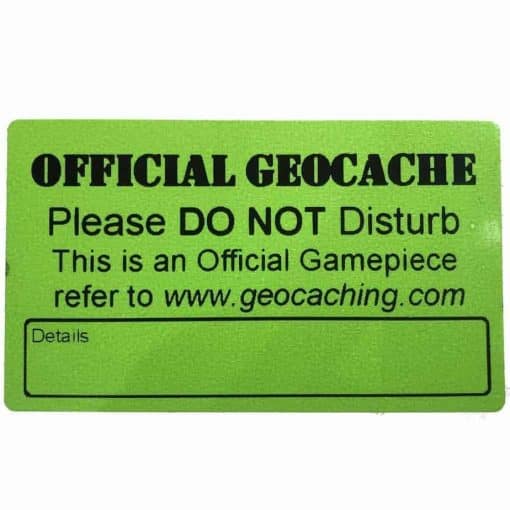 Geocaching CITO Logo Patch - for Clothes or Bags 2.5 inches in diameter -  AllCachedUp Geocaching Shop UK
