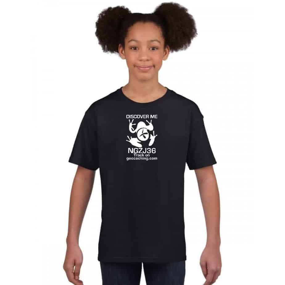 Geocache T Shirt Geocaching Trackable Kids Child – Discover Me Tee ...