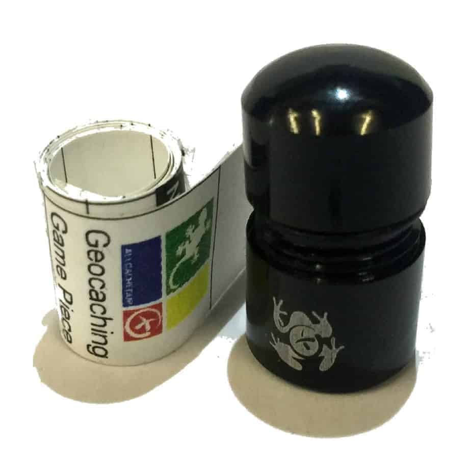 Magnetic Key Hider Geocache Container for Geocaching with 1 free log 