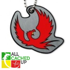 Phoenix Cachekinz (Travel Bug) For Geocaching - Trackable Tag - Unactivated