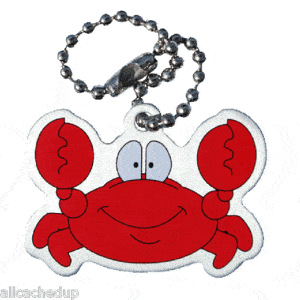 Connie the Crab (Travel Bug) For Geocaching - Trackable Tag