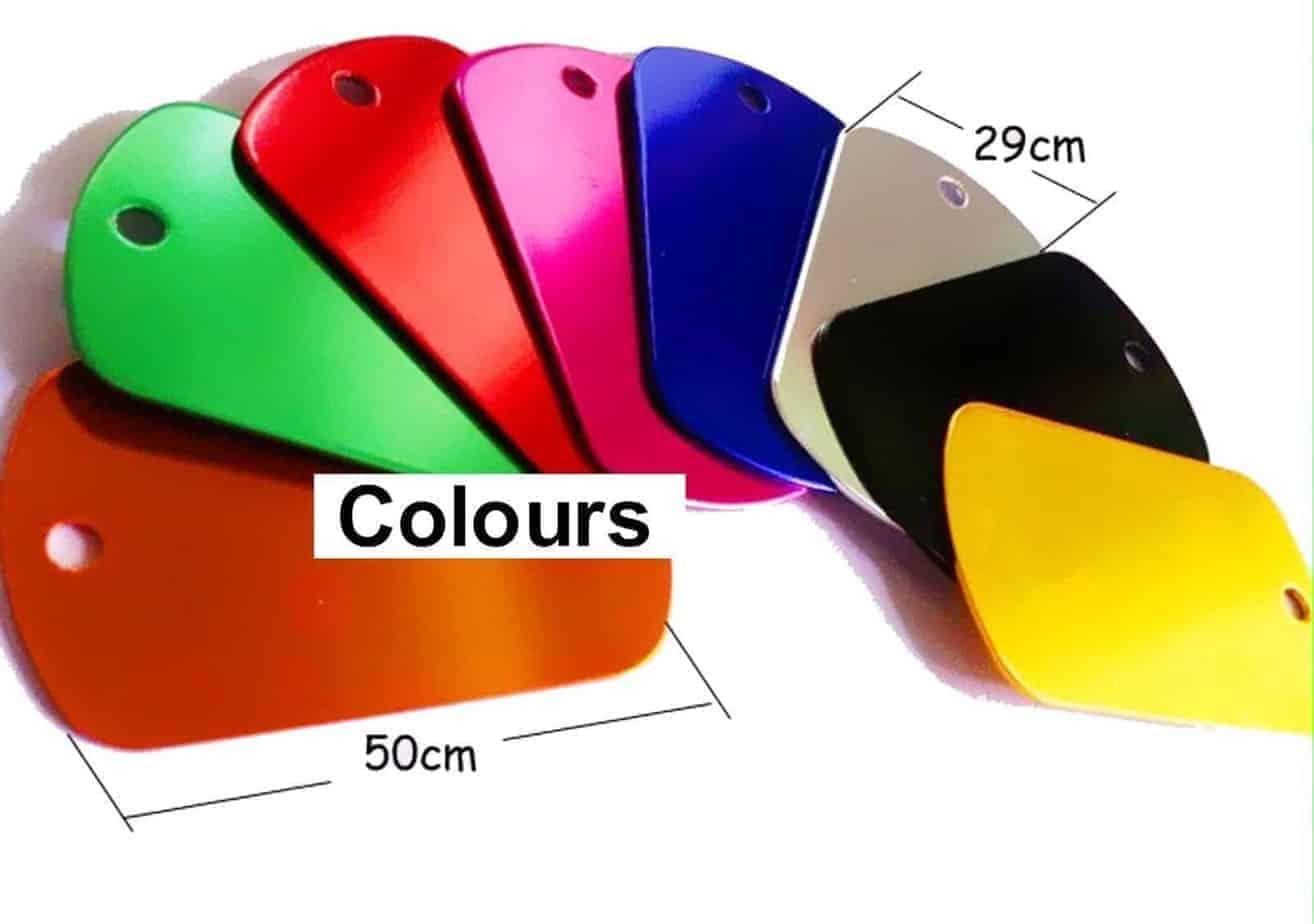 Mission, Buddy or Goal Tag for ANY Geocache Trackable Tag *Your OWN Goal marked* - Image 5