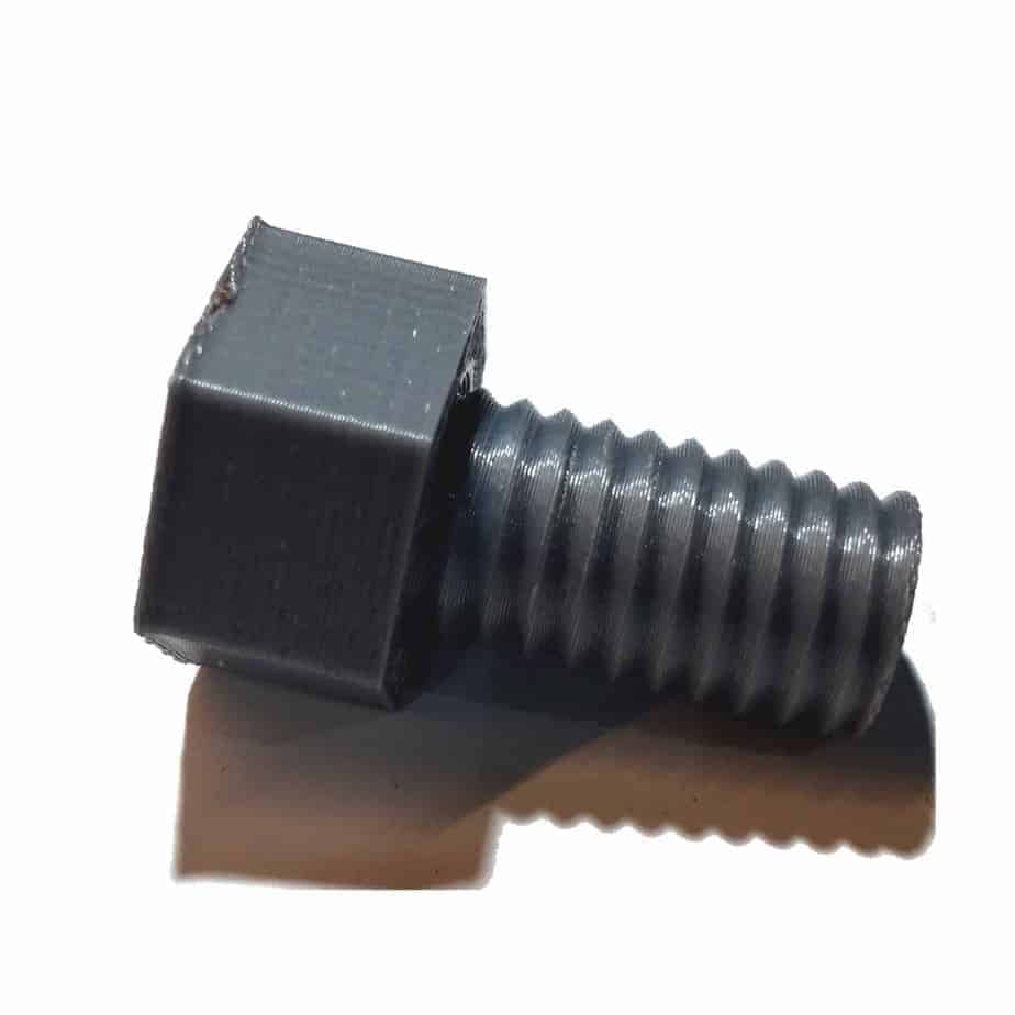 Black Magnetic Fake Bolt End Geocache Container 