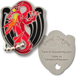 Travel Dragon (Travel Bug) For Geocaching - Trackable Tag - Unactivated