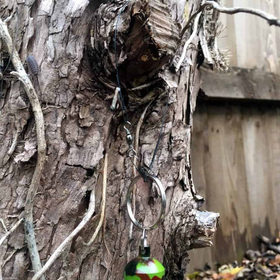Geocaching PETling container cap - tree hanger by rocketgonzo