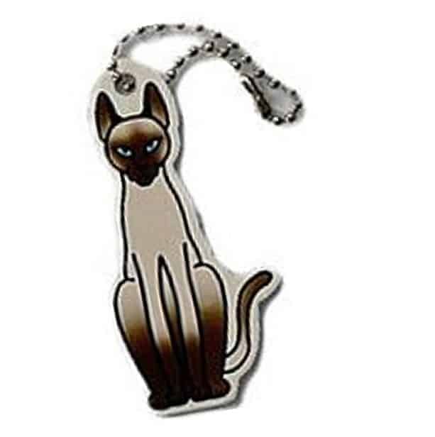 For Geocaching Trackable Tag Unactivated Sadie the Siamese Cat Travel Bug 