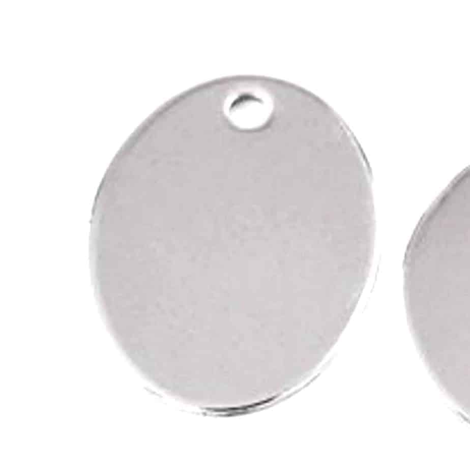 Stainless Steel Medical Alert Tag for ANY Medical Condition choose Size & Shape - Image 8